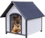 TRIXIE Natura Dog Kennel - kutyaház (szürke) sátortetős (L) 96x105x112cm (028-39538)