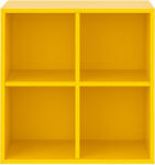  Boxie nyitott fali szekrény 80x80x37 cm sárga