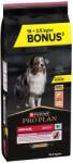 PRO PLAN Adult Medium Sensitive Skin Optiderma - Salmon 14 + 2.5 kg - pepita
