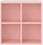  Boxie nyitott fali szekrény 80x80x37 cm pink