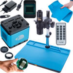 Rosfix Earth Pro MCEP-0.5X digitális mikroszkóp + Aquarius PRO KMAP-HDMI-USBC 8.29mp kamera Plantes PRO sorozat + szilikon alátét 380x260mm