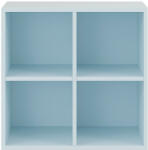  Boxie nyitott fali szekrény 80x80x37 cm kék - pepita - 46 907 Ft