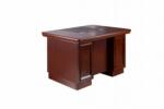  Birou Directorial A-1413, 140x70cm, culoare Nuc, lemn+mdf