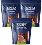Simply from Nature Nature Sticks recompense pentru caini, cu vita 3 x 3 buc