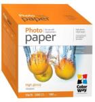 COLORWAY Fotópapír, magasfényű (high glossy), 180 g/m2, 10x15, 500 lap