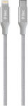 Ttec Кабел ttec - AlumiCable, USB-C/Lightning, 1.5 m, сив (8694470827674)