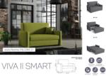 Mindigbútor VIVA SMART II előre nyíló rugós, ágyneműtartós kanapé Falcone 22 színben - mindigbutor