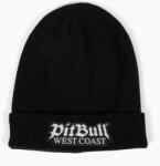 Pitbull West Coast Téli sapka Pitbull Beanie One Tone Old Logo black