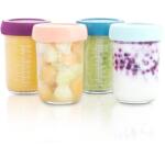 Babymoov Babybols üveg ételtároló edénykék 4x240ml a004313