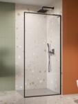 Radaway Modo F SL II Black Walk-in fekete zuhanyfal 70B (10419074-54-01L)