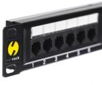 NETRACK patchpanel 19'' 24 ports cat. 5e UTP LSA (104-05) - vexio
