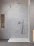Radaway Modo New Brushed Nickel II Walk-in szálcsiszolt króm zuhanyfal 115 (389115-91-01)