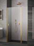 Radaway Nes Brushed Gold DWJ II szálcsiszolt arany zuhanyajtó 90J (10036090-99-01R)