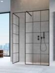 Radaway Modo X Black III Factory Walk-in fekete zuhanyfal 60+110 (389264-54-55+389314-54-55+389000-54)