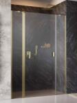 Radaway Nes Brushed Gold DWJS szálcsiszolt arany zuhanyajtó 120B (10038120-99-01L)