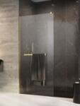 Radaway Modo New Gold II Walk-in arany zuhanyfal 135 törölközőtartóval (389135-09-01W)