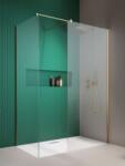 Radaway Modo New Gold III Walk-in arany zuhanyfal 95+95 (389095-09-01+389095-09-01+389000-01)