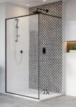 Radaway Modo New Black II Frame walk-in zuhanyfal (389144-54-56)