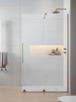 Radaway Furo Brushed Copper Walk-in szálcsiszolt réz zuhanyfal 80J (10106438-93-01R+10110394-01-01)