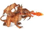 Papo Figurina Papo - Personaje medievale, Dragon cu doua capete auriu Figurina