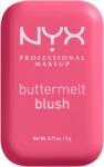 NYX Professional Makeup Buttermelt Blush 08 Gettin Butta pirosító púder