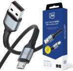 3mk Protection USB Micro USB Átalakító Fekete 1m 5903108680349 (5903108680349)