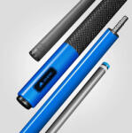  Tac biliard Rhino Luminax Ocean Blue cu varf carbon 12.5mm Sport Wrap (R-N-L-OB)