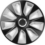 Versaco 14" DÍSZTÁRCSA STRATOS RC FEKETE-EZÜST, 4db (VER9002)