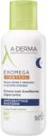 A-DERMA Exomega Control, cremă de noapte emolientă regenerantă, piele uscată și predispusă la atopie, din prima zi, 400 ml