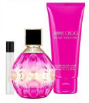 Jimmy Choo - Rose Passion szett I. 100 ml eaqu de parfum + 7, 5 ml eau de parfum + 100 ml testápoló