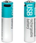 ColorWay Set Acumulatori AA, 2200mAh, Multifunctional, Reincarcabil, Type-C (set 2) - ColorWay (CW-UBAA-10) - Gray (KF2347597) Baterie reincarcabila