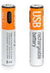ColorWay Set Acumulatori AAA, 590mAh, Multifunctional, Reincarcabil, Type-C (set 2) - ColorWay (CW-UBAAA-09) - Gray (KF2347598) Baterie reincarcabila