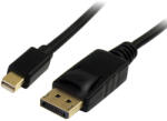 StarTech MDP2DPMM3M DisplayPort kábel 3 M Mini DisplayPort Fekete (MDP2DPMM3M)