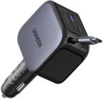 UGREEN 55910B USB-A + USB-C cablu retractabil 145W Negru (55910B) - vexio