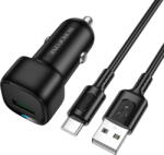 BOROFONE Cablu USB-Type-C inclus USB-A QC 18W Negru (KF2357678) - vexio