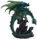 Nemesis Now Statuetă Nemesis Now Fantasy: Dragons - Clifftop Keeper Green Dragon, 20 cm (U5830U1) Figurina