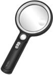 Logilink Fényes nagyító, 5x, 13x és 20x nagyítás, fekete