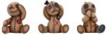 Nemesis Now Set de statuete Nemesis Now Adult: Gothic - Three Wise Voodoo Dolls, 8 cm (B7229C25) Figurina