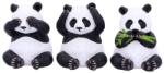 Nemesis Now Set de statuete Nemesis Now Adult: Humor - Three Wise Pandas, 8 cm (B4859P9) Figurina