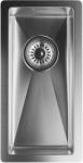 Klarstein Кухненска мивка TitanSteel 45 x 23 см (LxW) с повърхност, устойчива на ръжда, драскотини и топлина (SIK1-TitanSteel-1840) (SIK1-TitanSteel-1840) - klarstein Мивка за вграждане