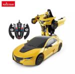 Rastar Трансформер: 2 в 1 радиоуправляем автомобил и робот 1: 14 (74720-Yelow)