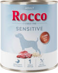 Rocco 6x800g Rocco Sensitive bárány & rizs nedves kutyatáp új receptúrával