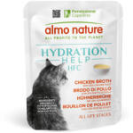 Almo Nature 24x50g Almo Nature HFC Hydration Help Csirkehúsleves & csirkefilé nedves macskatáp