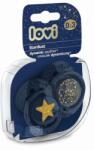 LOVI Lovi, Stardust Blue, suzeta dinamica din silicon, 0-3 luni, 2 buc