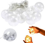  Karácsonyi Gömbös LED Fényfüzér