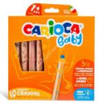 CARIOCA Bébi zsírkréta (10 db) + hegyező (JS42818)