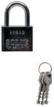 Z-tools Lacat Patrat Cromat, cu 3 Chei, 50 mm (ZLN-ZLN1786)