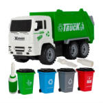 Malis Összeszerelhető szelektív kukásautó (108622)