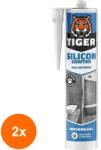 Bostik Set 2 x Silicon Sanitar Transparent, Tiger, 260 ml (LIZ-2xZLN-D172112384)