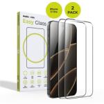 Mobile Origin EasyGlass 2 darabos védőfólia szett, tisztítókészlettel, iPhone 17 Pro-hoz, átlátszó (FRL-EG-i17Pro-2pk)